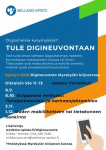 Digineuvonta Myrskylän kirjastossa kuva