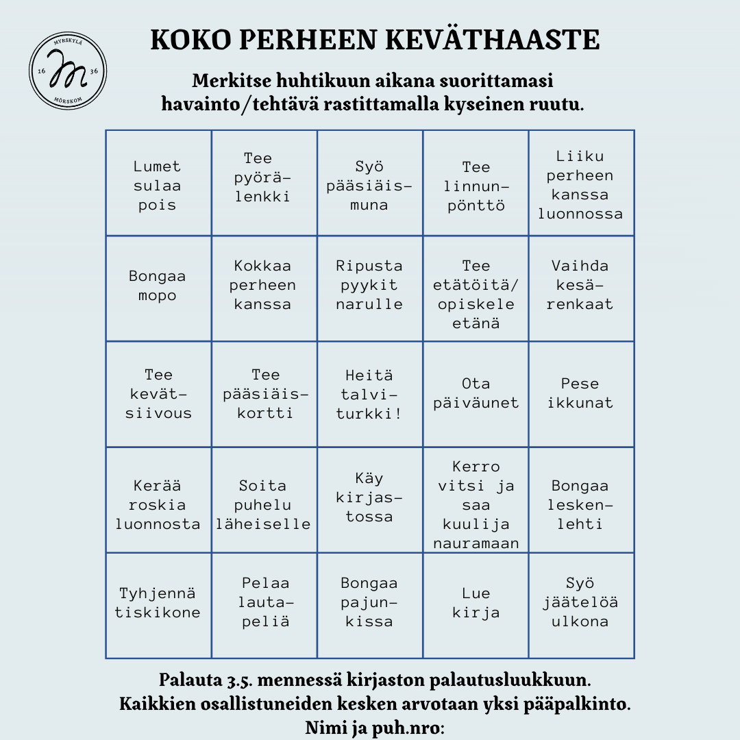 KEVÄTHAASTE