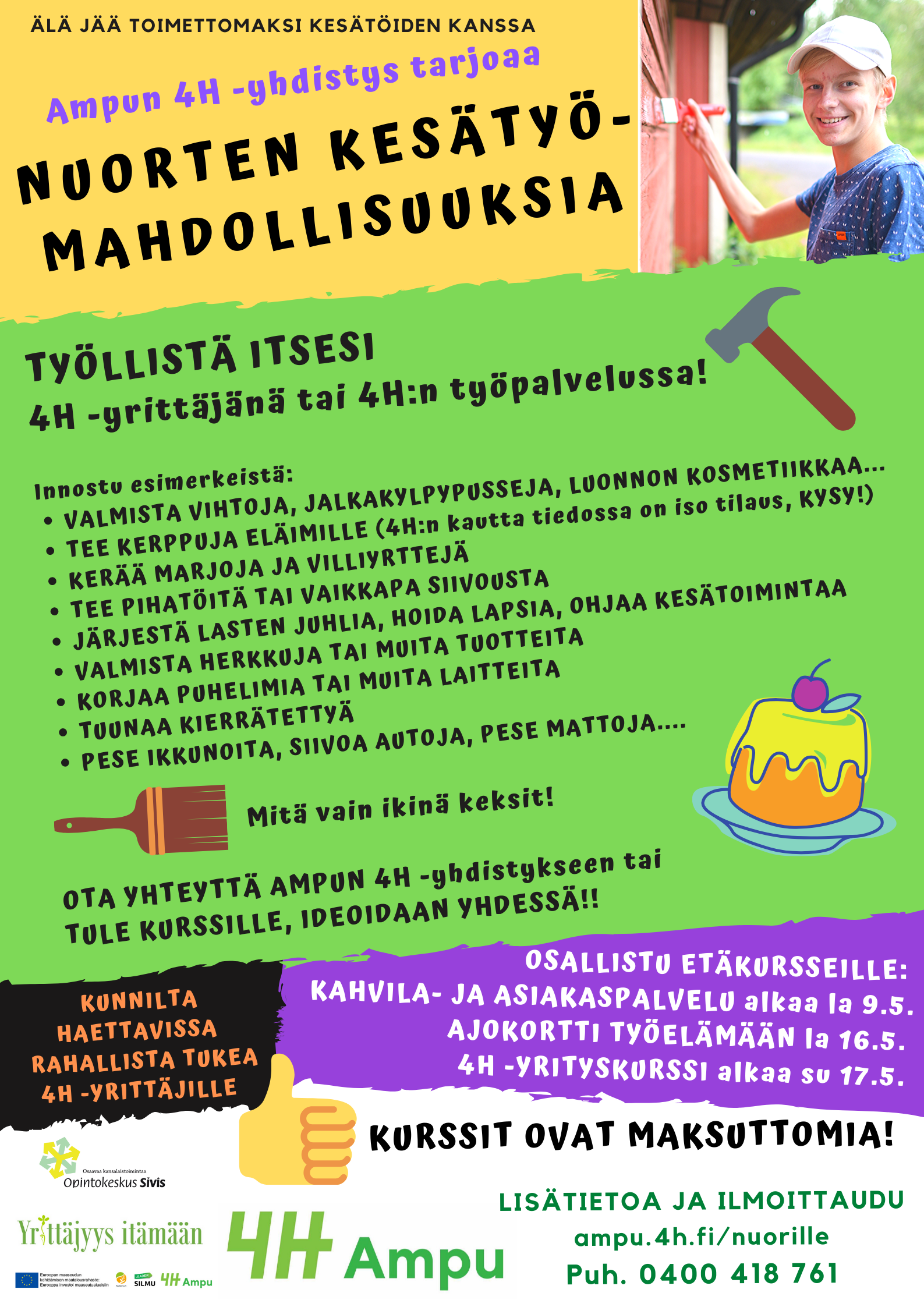 Myrskylän kunnan kesätyöt